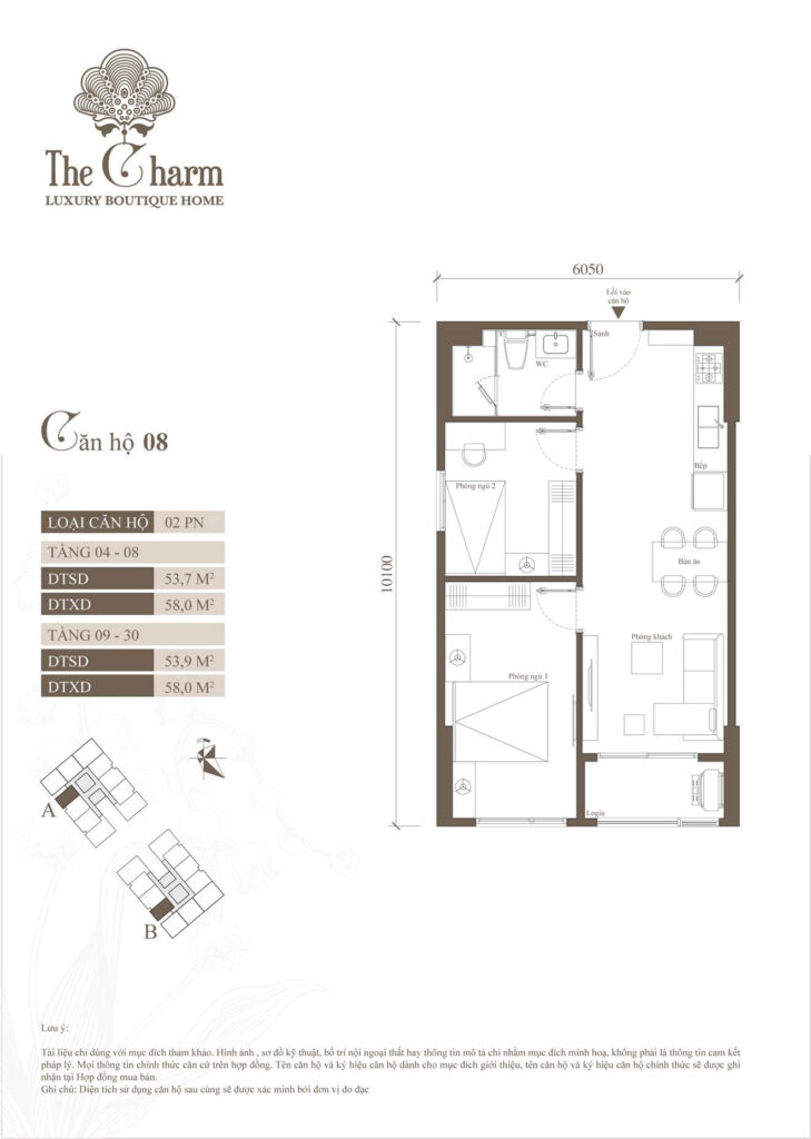 thiet ke can ho 08 the charm an hung