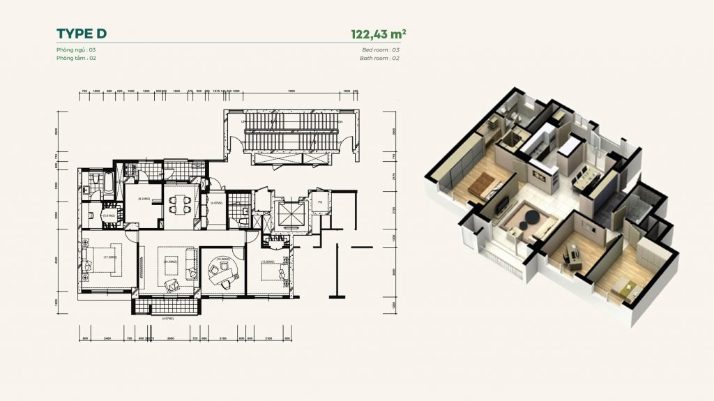 Chung Cư Essensia Splendora Bắc An Khánh 12 thiết kế căn hộ essensia splendora bắc an khánh