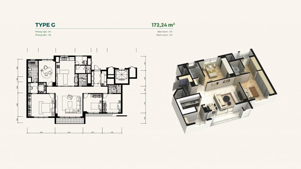 Chung Cư Essensia Splendora Bắc An Khánh 14 thiết kế căn hộ essensia splendora bắc an khánh