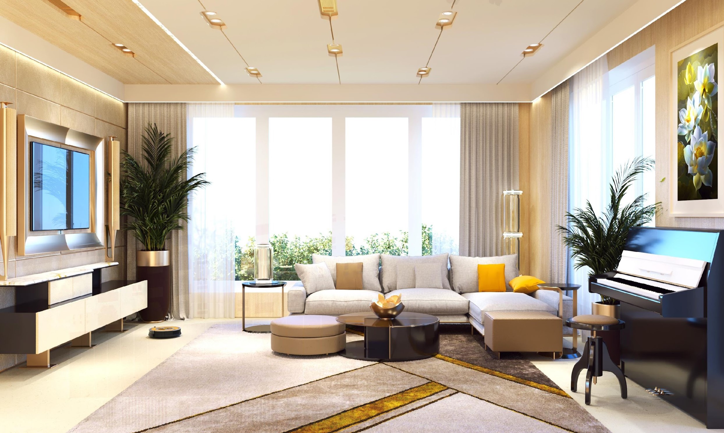 Chung Cư Essensia Splendora Bắc An Khánh 15 nội thất căn hộ essensia splendora bắc an khánh - mailand hà nội city