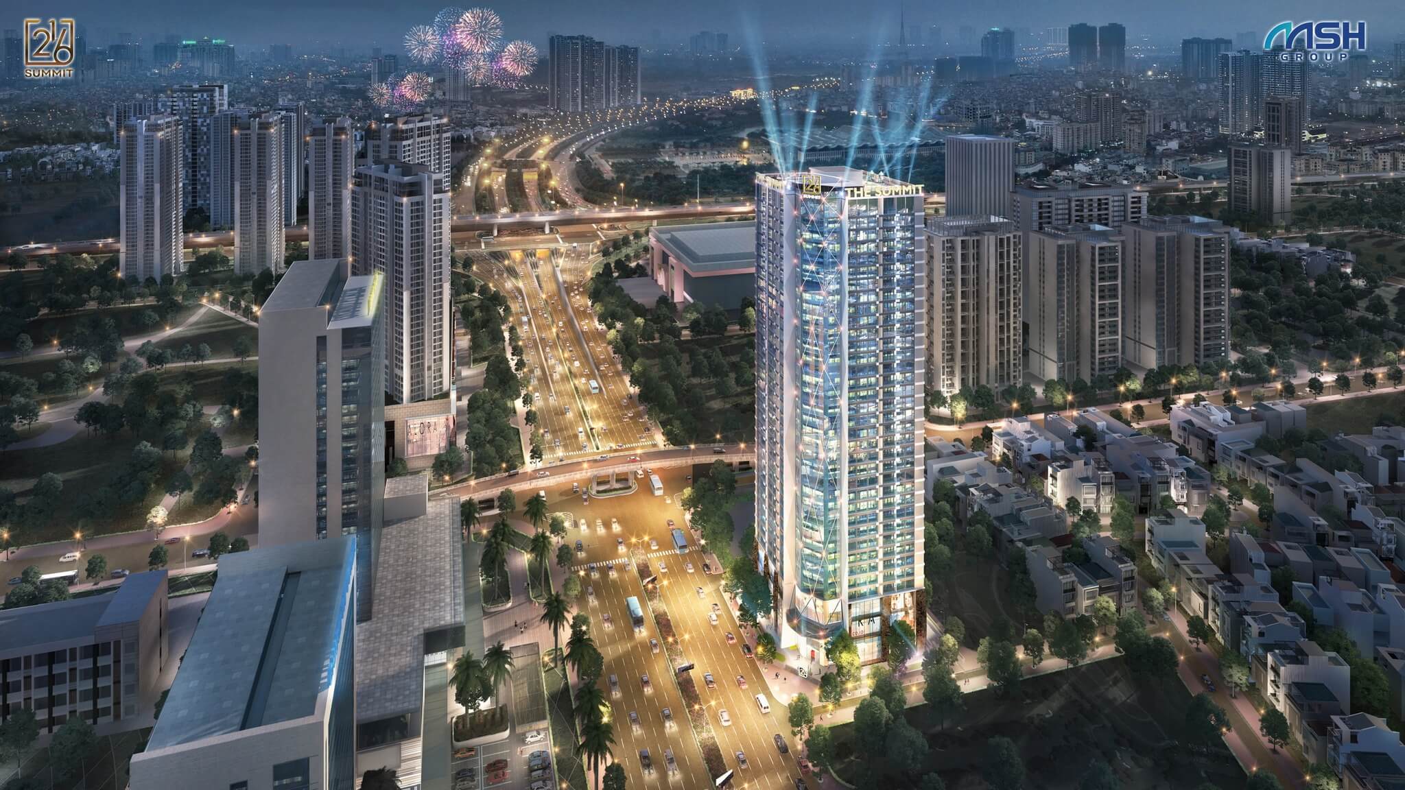 Sảnh dự án The Summit 216 Trần Duy Hưng